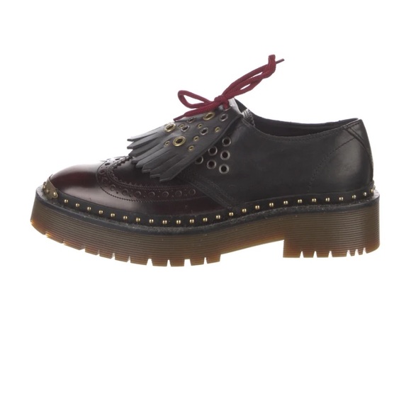 Burberry Two Tone Brogue Platform Derby, Excellent Used Condition, Sz 41/10.5 - Picture 5 of 5